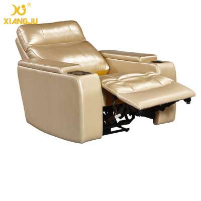 Luxury leather electric cinema reclining sofa electric recliner chair